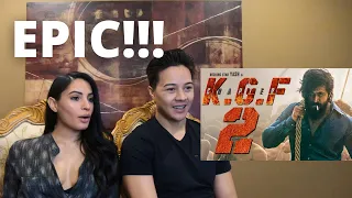 KGF CHAPTER 2 TEASER!! (Couple Reacts)