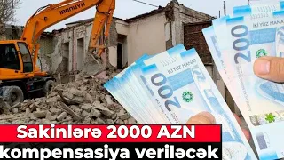 Bakının bu ünvanında söküntü başlayır - Sakinlərə 1500+500 AZN kompensasiya veriləcək