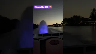 South Florida Night Riding on Cigarette 42X Speedboat #shorts