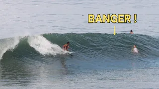 Grom took the biggest wave of the Day! (Opening Scene) I Surfing Canggu Bali