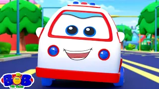 Wheels On The Ambulance + More Vehicle Rhymes by Bob The Train