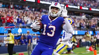 Gabe Davis' Top Plays Of The 2022 NFL Season | Buffalo Bills