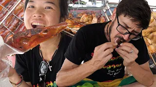 Southern Thai Roast DUCK HEADS - Salt Roast Duck is Worth the ENTIRE Trip to Hat Yai 🇹🇭