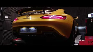 Mercedes AMG GTS Stage 2!!! Fully Decat!!! LOUD DYNO!!!
