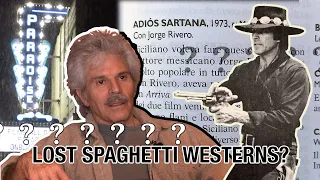 (PT. 2) Did Mex Superstar Jorge RIvero Make 3 Lost Spaghetti Westerns?