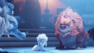 凶猛的狼王生下一只小奶狗，最后发现它是最强小狼，搞笑动画电影