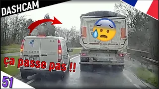 DASHCAM 51 / Il se jette sur le camion / He throws himself on the truck