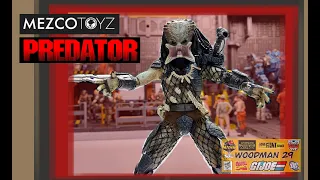 Mezco One:12  Collective The PREDATOR  jungle hunter figure review