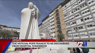 Vatican says Pope Francis to leave hospital on Saturday