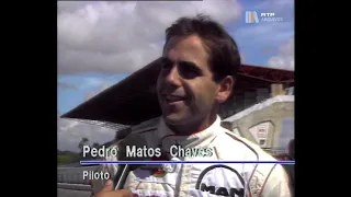 1990 September 24 - Pedro Chaves 1st F1 test with Coloni C3B @ Estoril
