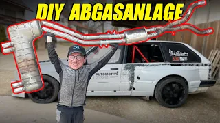 Abgasanlage selber bauen geht schief... | BMW E30 V8 PANDEM DRIFTER