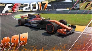 F1 2017 КАРЬЕРА #99 - ШОКИРУЮЩАЯ ПОГОДА