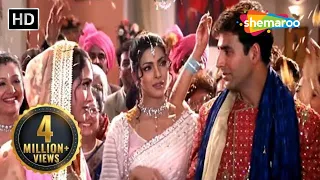 सब कहते है ऐसा ही संसार होता है | Andaaz | Akshay | Lara Dutta | Priyanka Chopra | Wedding Scenes