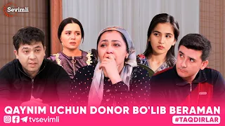 TAQDIRLAR -QAYNIM UCHUN DONOR BO'LIB BERAMAN