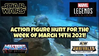Action Figure Hunts For The Week Of March 14th, 2021! He-Man, AEW, WWE, Aquariums & Mall Of America!