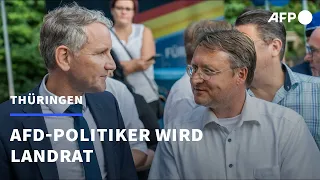 Sonneberg: Erstmals AfD-Politiker zum Landrat gewählt | AFP