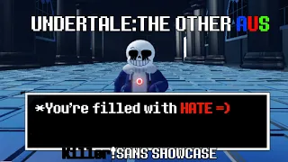 Undertale:The Other Aus // Killer sans showcase // Roblox