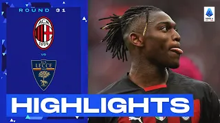 Milan-Lecce 2-0 | Leao does it again for the Rossoneri: Goals & Highlights | Serie A 2022/23