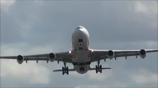 *RARE* South African Airways A340 at Birmingham Airport, BHX! Diversion #StormKatie