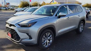 2024 Toyota Grand Highlander Limited in Celestial Silver Metallic