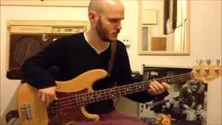 Mark Ronson ft. Bruno Mars - Uptown Funk - Bass Cover +  tutorial