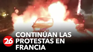 Continúan las protestas en Francia