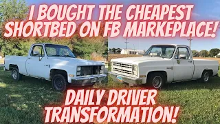 I bought the cheapest shortbed Squarebody on Facebook Marketplace! Will it run? Daily driver?!?