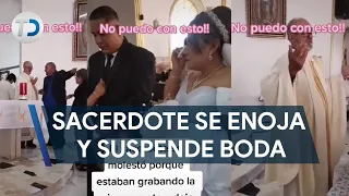 Sacerdote se enoja con fotógrafo y suspende boda en Torreón