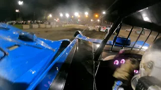 ONBOARD: Tanner English World of Outlaws CASE Late Models Davenport Speedway August 27, 2022