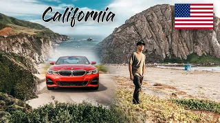 Driving Across California in a Rental Car (Pacific Coast Highway)