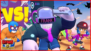 BRAWL STARS CARTOON ANIMATION COMPILATION - FRANK X BIBI X EL PRIMO