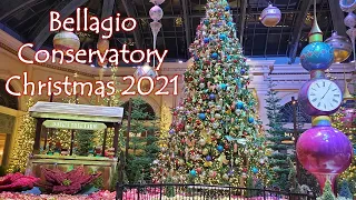 Bellagio Conservatory Christmas 2021 | Las Vegas Christmas | Bellagio Gardens | Vegas December 2021