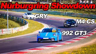 GR Yaris vs M4 CS vs 992 GT3: Underdog Yaris Takes on Giants at the Nürburgring!