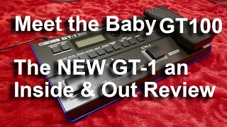 Roland Boss GT-1 Inside and Out Review Effects Pedal | Meet the Baby GT-100 Closeup |  Tony Mckenzie