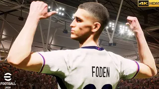 efootball 2024 Euro Final  - England Vs Germany Euro Final  PC [4k] Phil Foden Ft Florian Wirtz