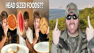 [Reupload] Only Eating Foods The Size Of My Head For The Entire Day (Tommy Winkler) - Reaction (BBT)
