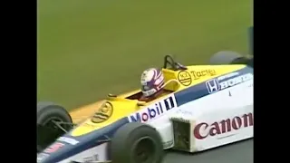 Nigel Mansell's first F1 Win - 1985 European Grand Prix at Brands Hatch (BBC Audio)