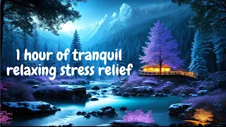 lofi piano sleep music｜1 hour of tranquil relaxing stress relief