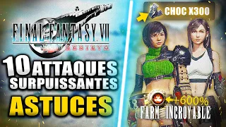 Final Fantasy VII Rebirth : 10 Attaques SURPUISSANTES & Farm XP/Matéria INCROYABLE ! 🔥 (Astuces)