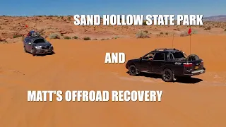 Subaru Ascent Off-Roading in Sand Hollow State Park with Subaru Baja and Subaru Forester (S02E04B )