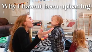 WHY I HAVEN'T BEEN UPLOADING | STAY AT HOME MOM DAY IN THE LIFE | OLLNY LIGHTS