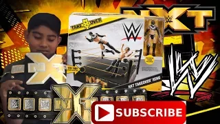 WWE NXT TAKEOVER RING PLAYSET -JAMESAWESOMETV