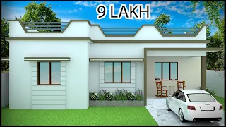 3BHK 3D House Design With Detail | 35x35 3 Bedroom House Plan | Gopal Architecture