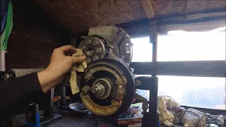 Vespa PX engine strip part 8