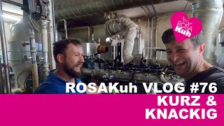 ROSAKuh VLOG#76 kurz&knackig #rosakuh #hofmolkerei #farmvlog #megaregional