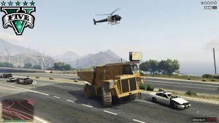 GTA 5 - BEST TRUCK + POLICE CHASE (DUMP)