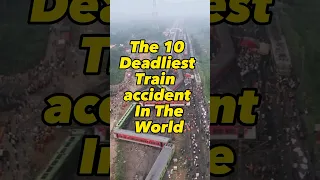 Top 10 Deadliest Train🚃 Accident in the world🌏 #shorts #youtubeshorts #youtube #youtuber #viral