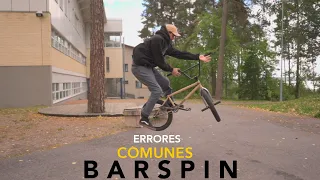 ERRORES COMUNES AL HACER BARSPIN BMX