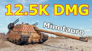 World of Tanks Controcarro 3 Minotauro - 4 Kills 12,5K Damage