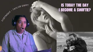 Non-swiftie reacts to TAYLOR SWIFT - FORTNIGHT Music Video